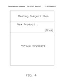 ELECTRONIC DEVICE AND METHOD FOR FACILITATING RECORDING MEETING CONTENTS diagram and image