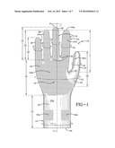 AMBIDEXTROUS GLOVE diagram and image