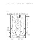 MEANS FOR DRYING OF A PARTICULATE MATERIAL WITH A GAS diagram and image