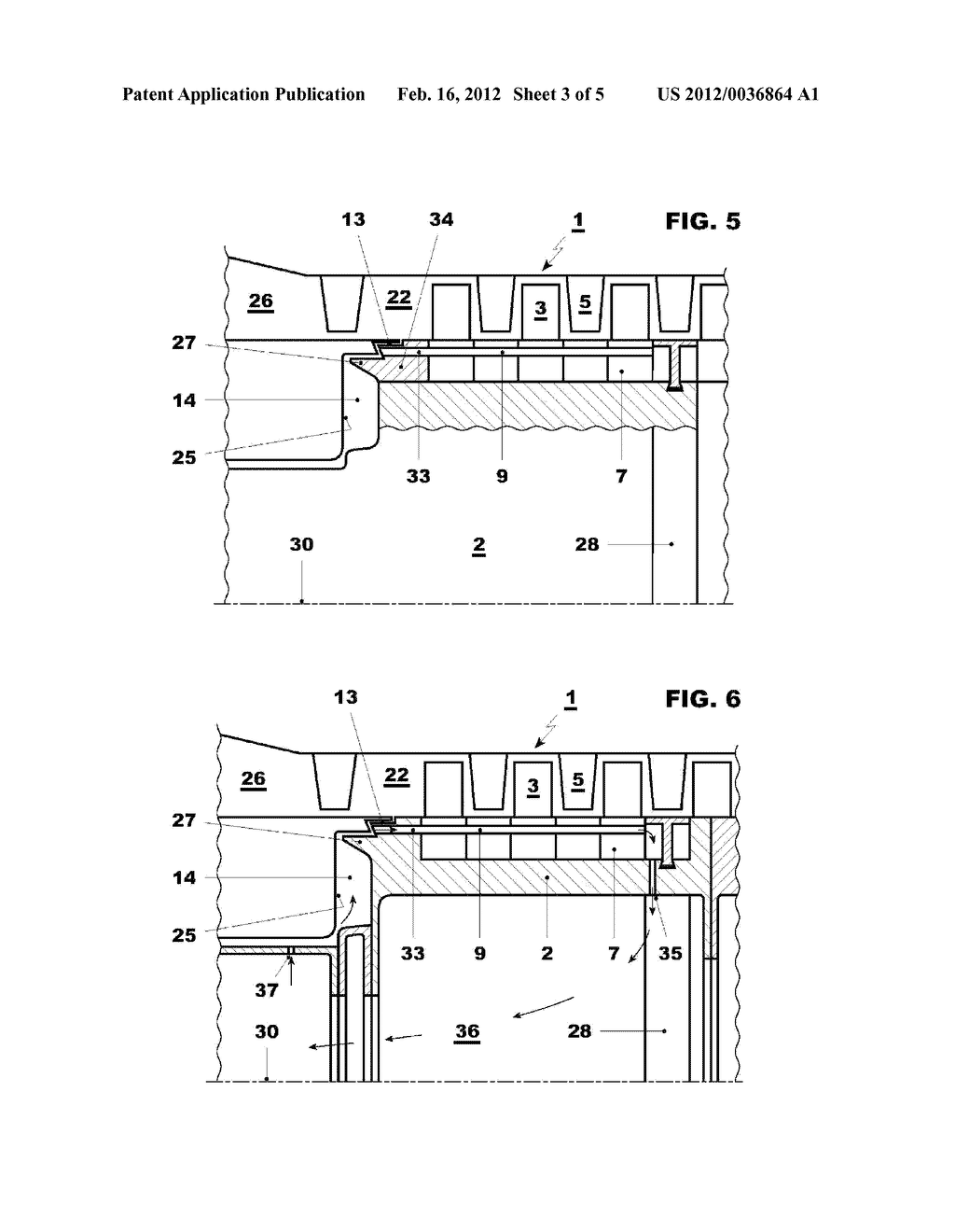 GAS TURBINE ENGINE AND METHOD FOR COOLING THE COMPRESSOR OF A GAS TURBINE     ENGINE - diagram, schematic, and image 04