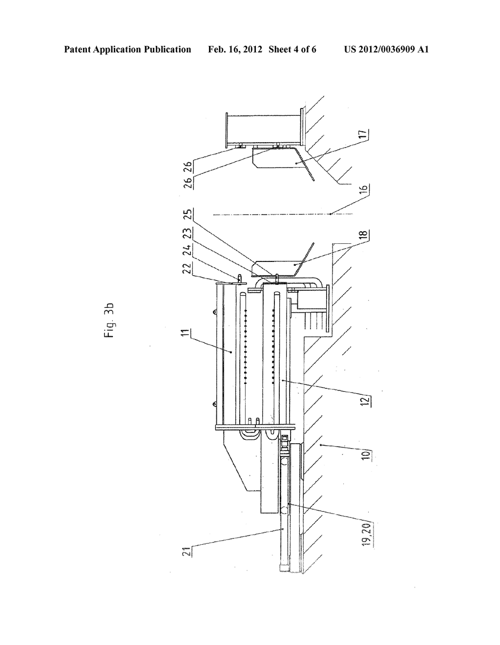 METHOD AND DEVICE FOR CLEANING SLABS, THIN SLABS, PROFILED ELEMENTS, OR     SIMILAR - diagram, schematic, and image 05