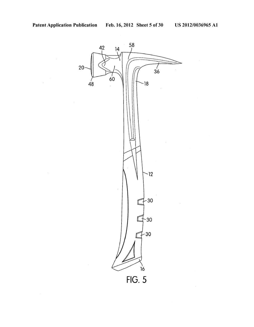 LARGE STRIKE FACE HAMMER - diagram, schematic, and image 06