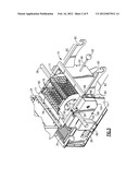 Charcoal Barbecue Rotisserie Grill Cooker diagram and image