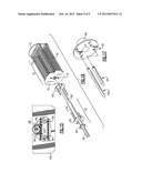 Charcoal Barbecue Rotisserie Grill Cooker diagram and image