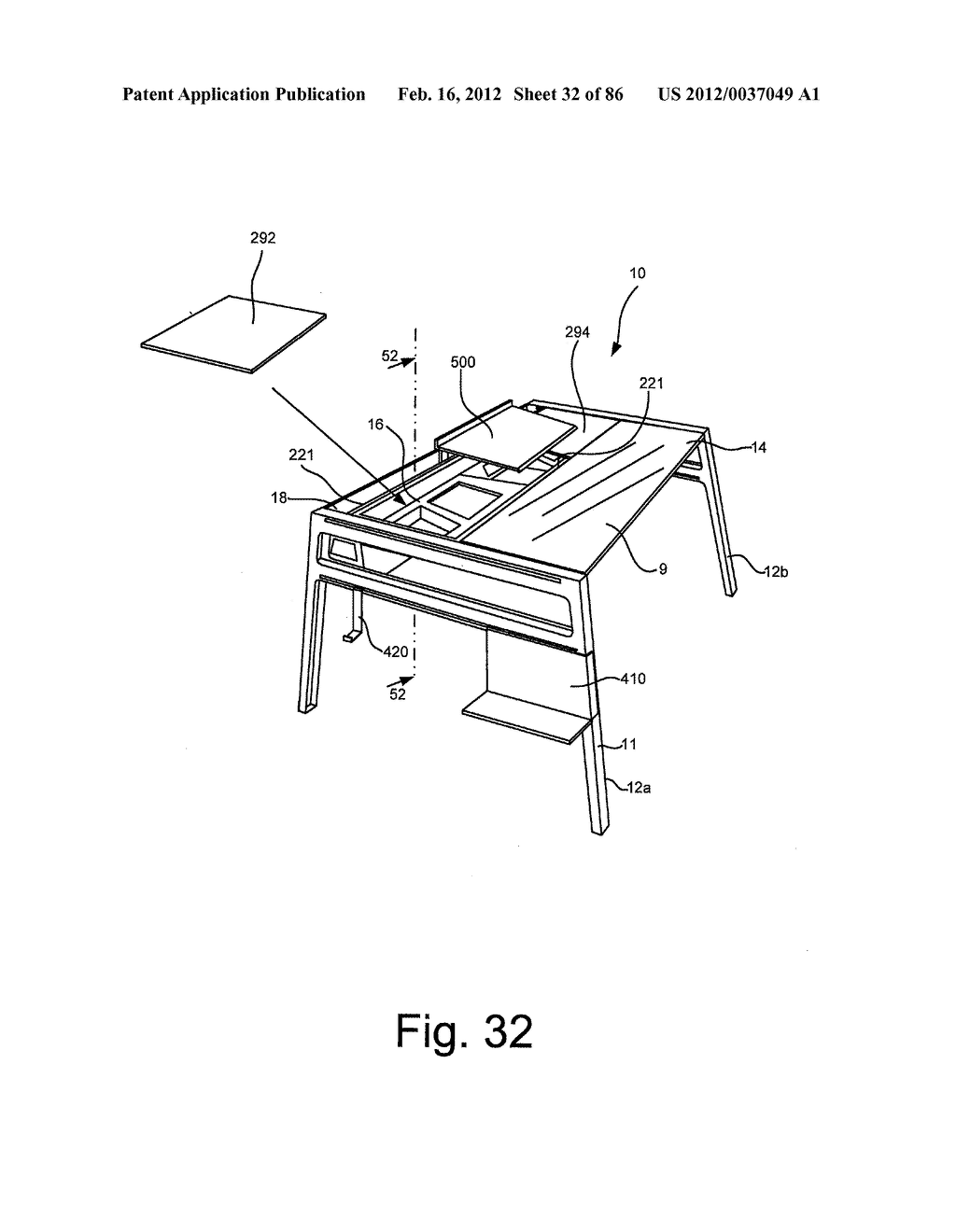 Reconfigurable Table Assemblies - diagram, schematic, and image 33