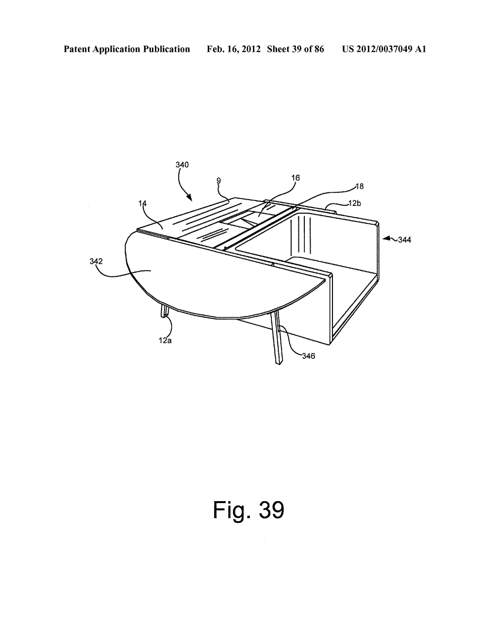 Reconfigurable Table Assemblies - diagram, schematic, and image 40