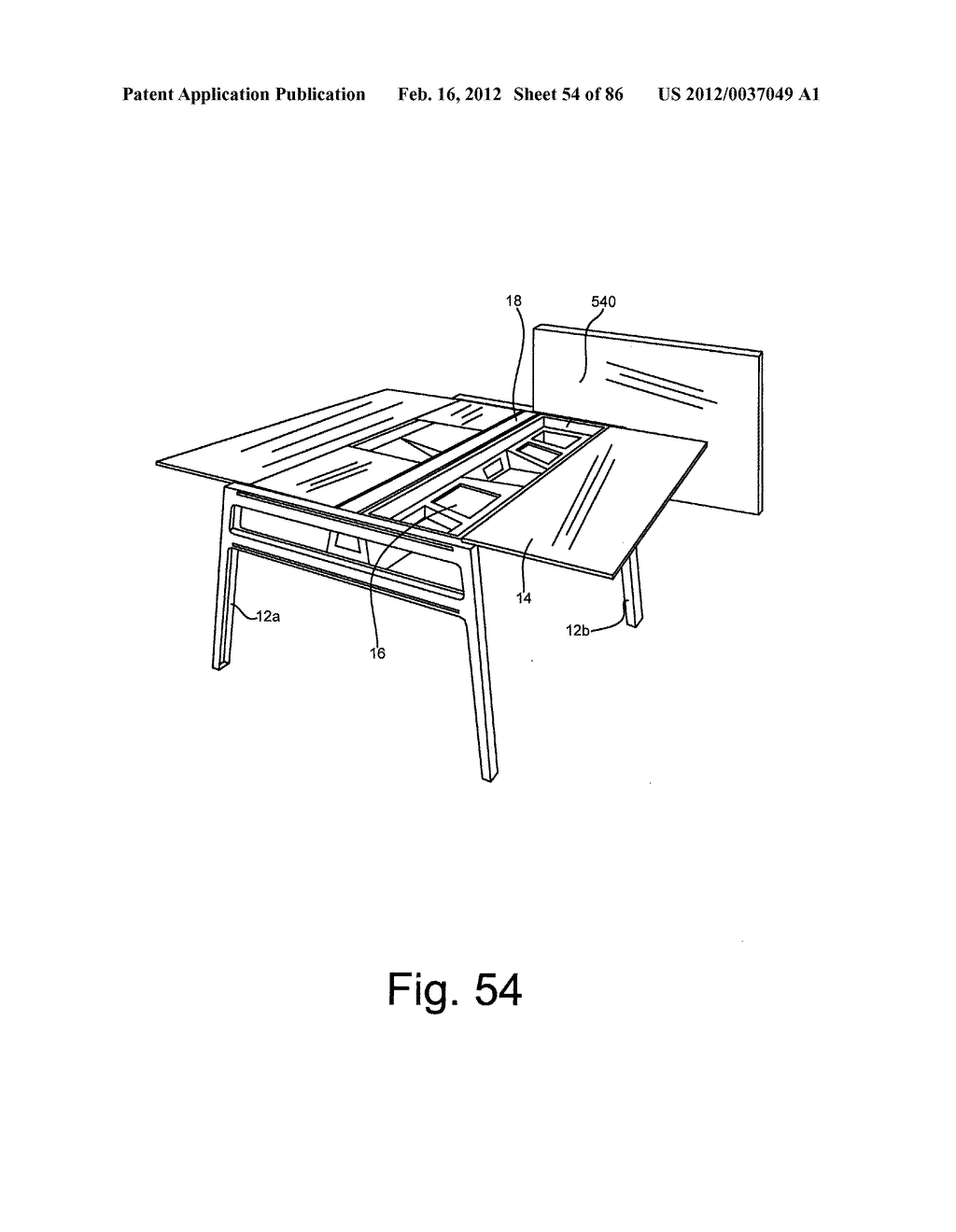 Reconfigurable Table Assemblies - diagram, schematic, and image 55