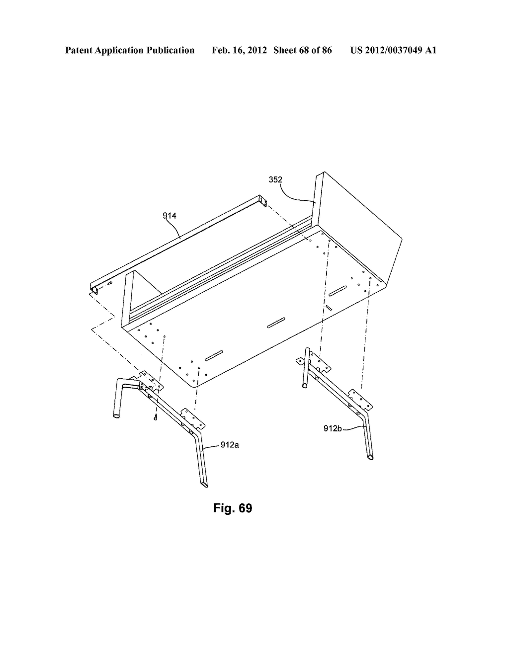 Reconfigurable Table Assemblies - diagram, schematic, and image 69