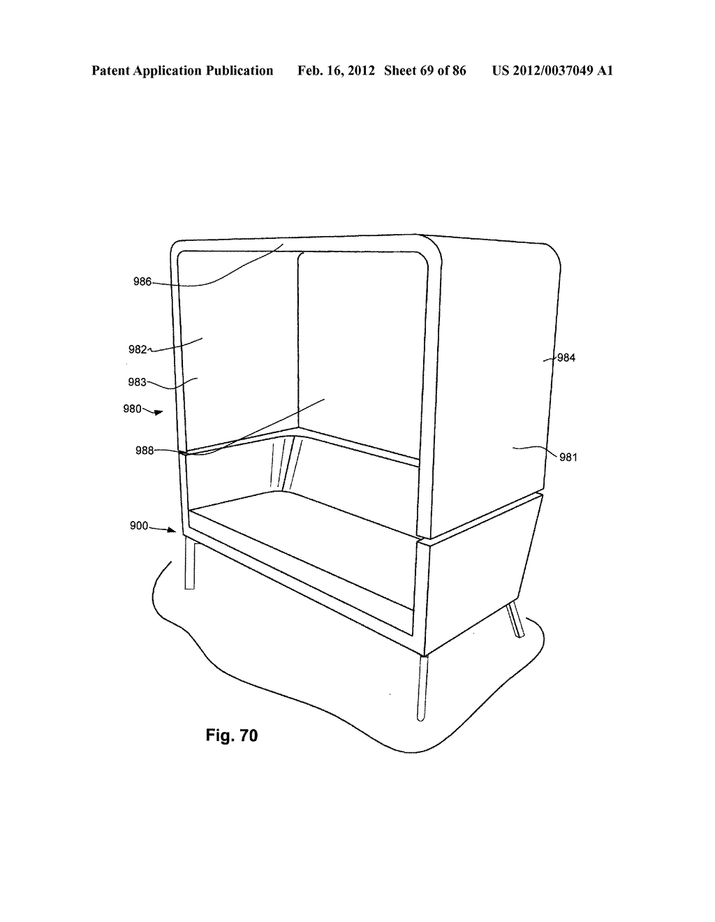 Reconfigurable Table Assemblies - diagram, schematic, and image 70