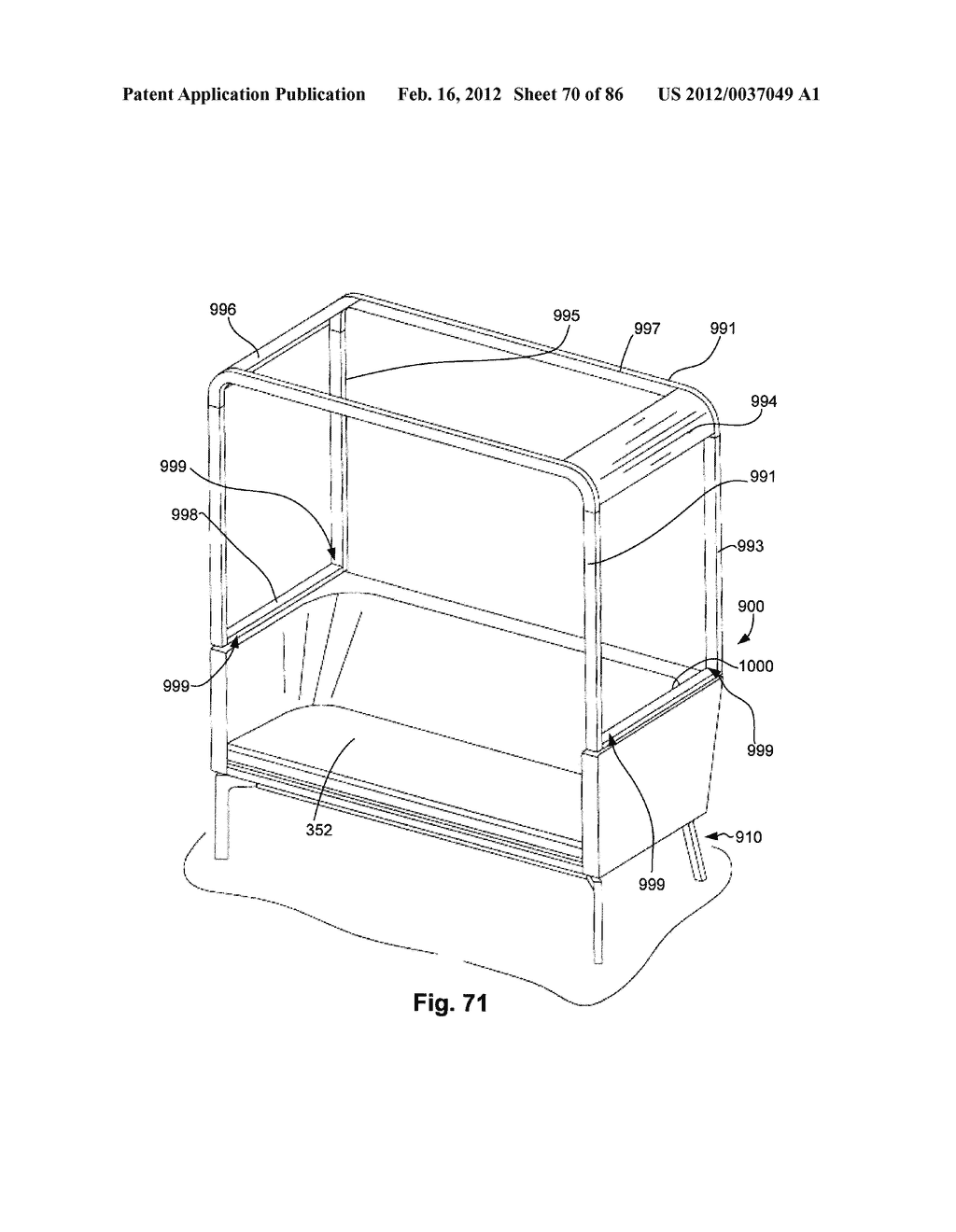 Reconfigurable Table Assemblies - diagram, schematic, and image 71