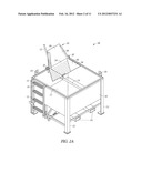 CEMENTIOUS WASHOUT CONTAINER AND METHOD FOR SAME diagram and image