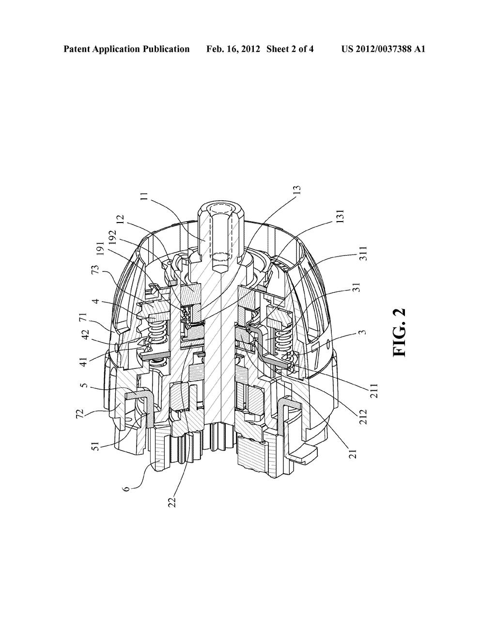 OUTPUT DEVICE FOR POWER TOOL HAVING PROTECTION MECHANISM - diagram, schematic, and image 03