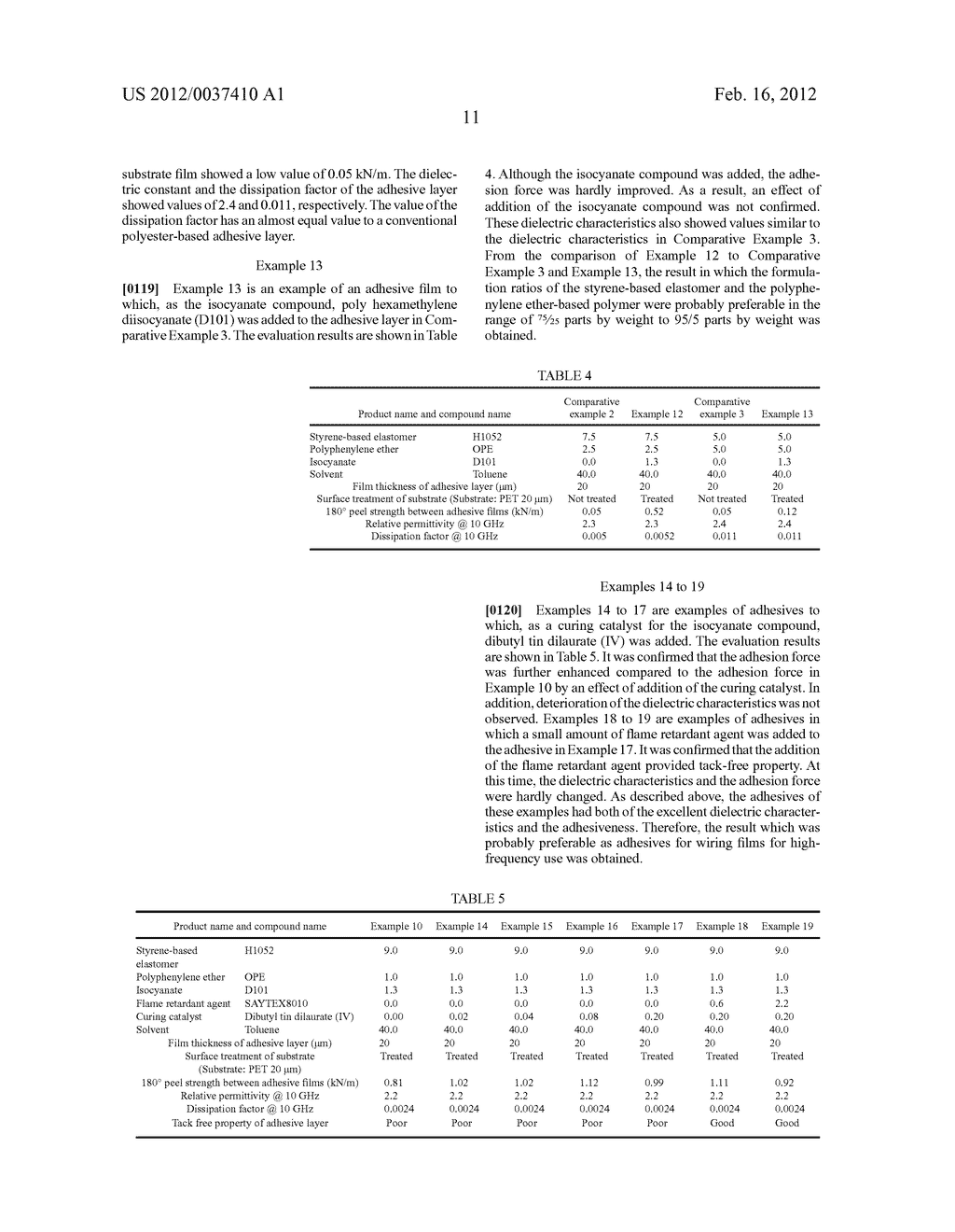 THERMOPLASTIC RESIN COMPOSITION, ADHESIVE FILM AND WIRING FILM USING THE     SAME - diagram, schematic, and image 19