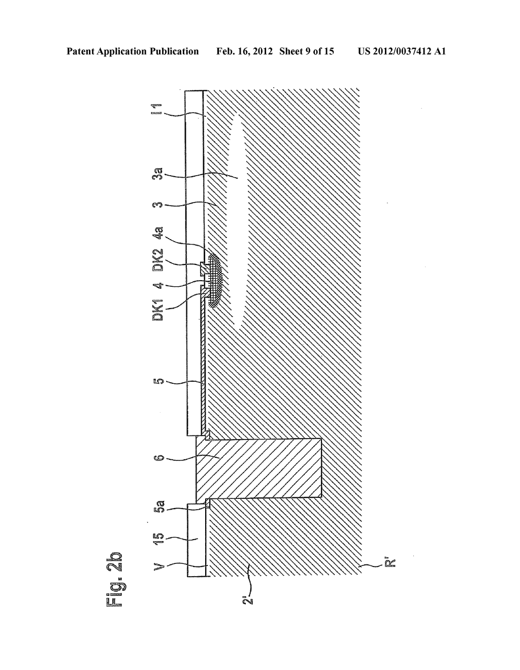 Method for producing an electrical feedthrough in a substrate, and     substrate having an electrical feedthrough - diagram, schematic, and image 10
