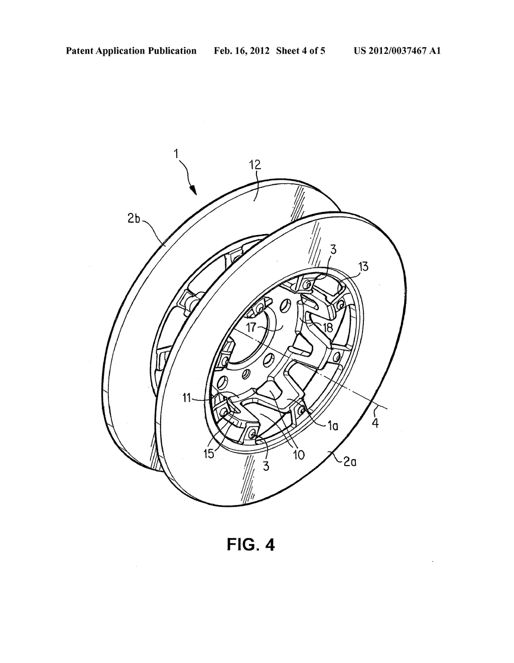 Brake Disc Pot for Motor Vehicles - diagram, schematic, and image 05