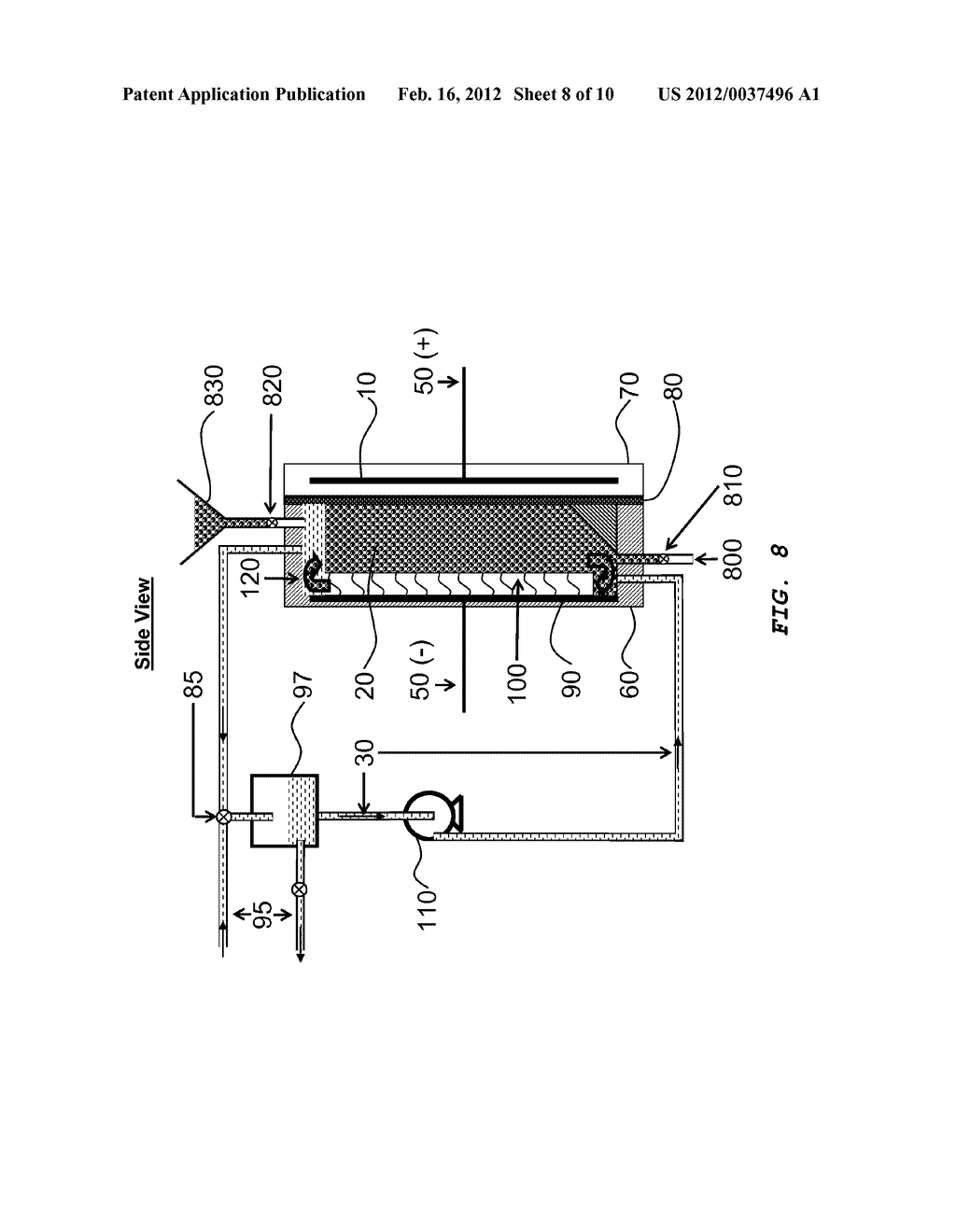 APPARATUS FOR ELECTROCHEMICAL MODIFICATION OF LIQUID STREAMS - diagram, schematic, and image 09