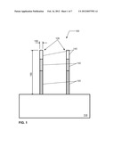 Method for high aspect ratio patterning in a spin-on layer diagram and image