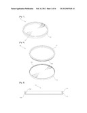 SEPARABLE CONTENTS PLATE, AND METHOD FOR MOLDING COSMETICS USING SAME diagram and image