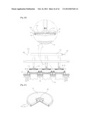 SEPARABLE CONTENTS PLATE, AND METHOD FOR MOLDING COSMETICS USING SAME diagram and image