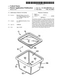 Disposable storage container diagram and image