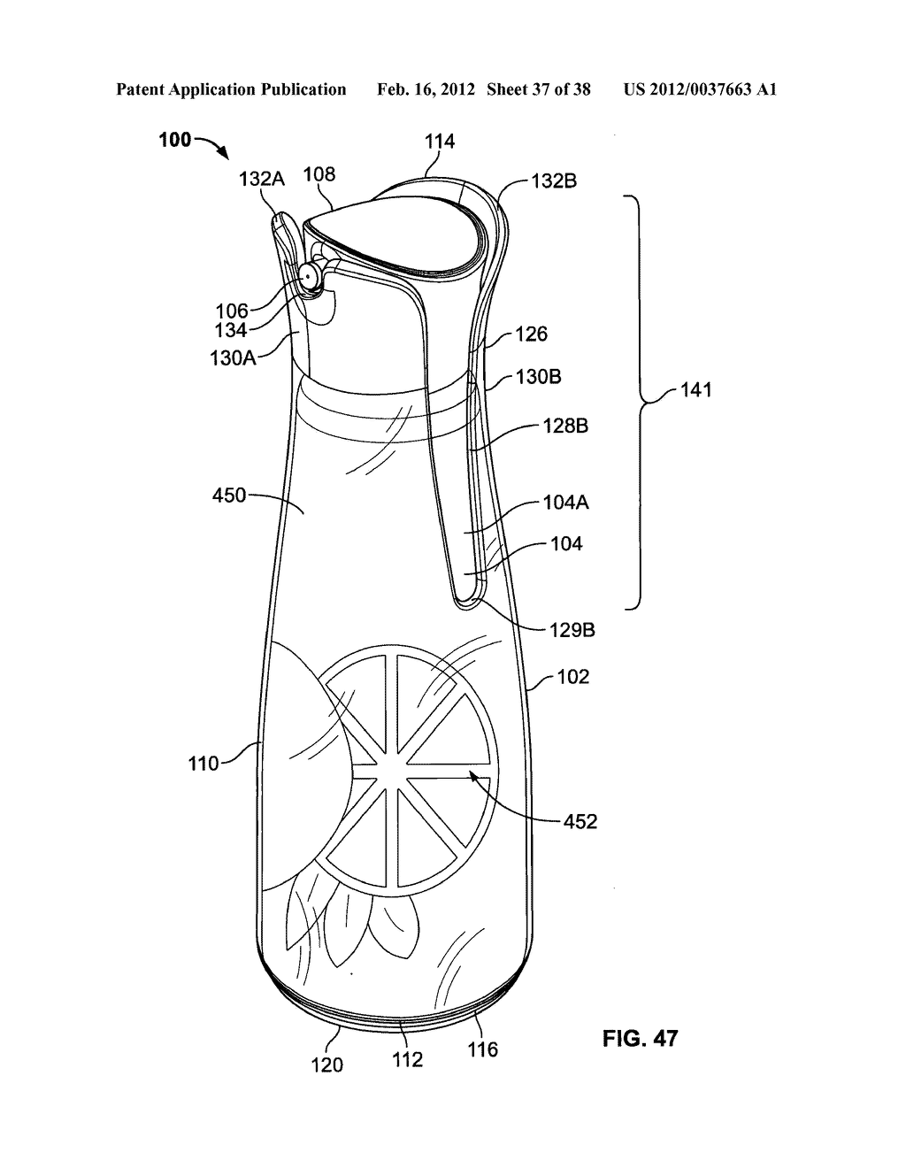 Shroud and Dispensing System for a Handheld Container - diagram, schematic, and image 38