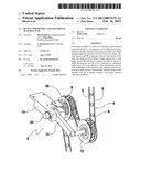 DEVICE FOR FEEDING A QUASI-ENDLESS MATERIAL WEB diagram and image