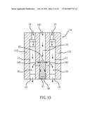 Fluidic oscillator diagram and image