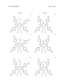 PYRROMETHENE-BORON COMPLEX COMPOUNDS AND ORGANIC ELECTROLUMINESCENT     ELEMENTS USING SAME diagram and image