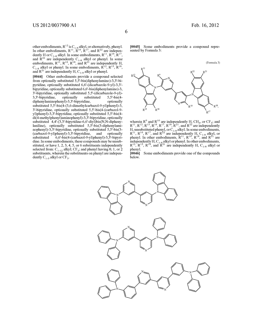 AMBIPOLAR HOST IN ORGANIC LIGHT EMITTING DIODE - diagram, schematic, and image 10