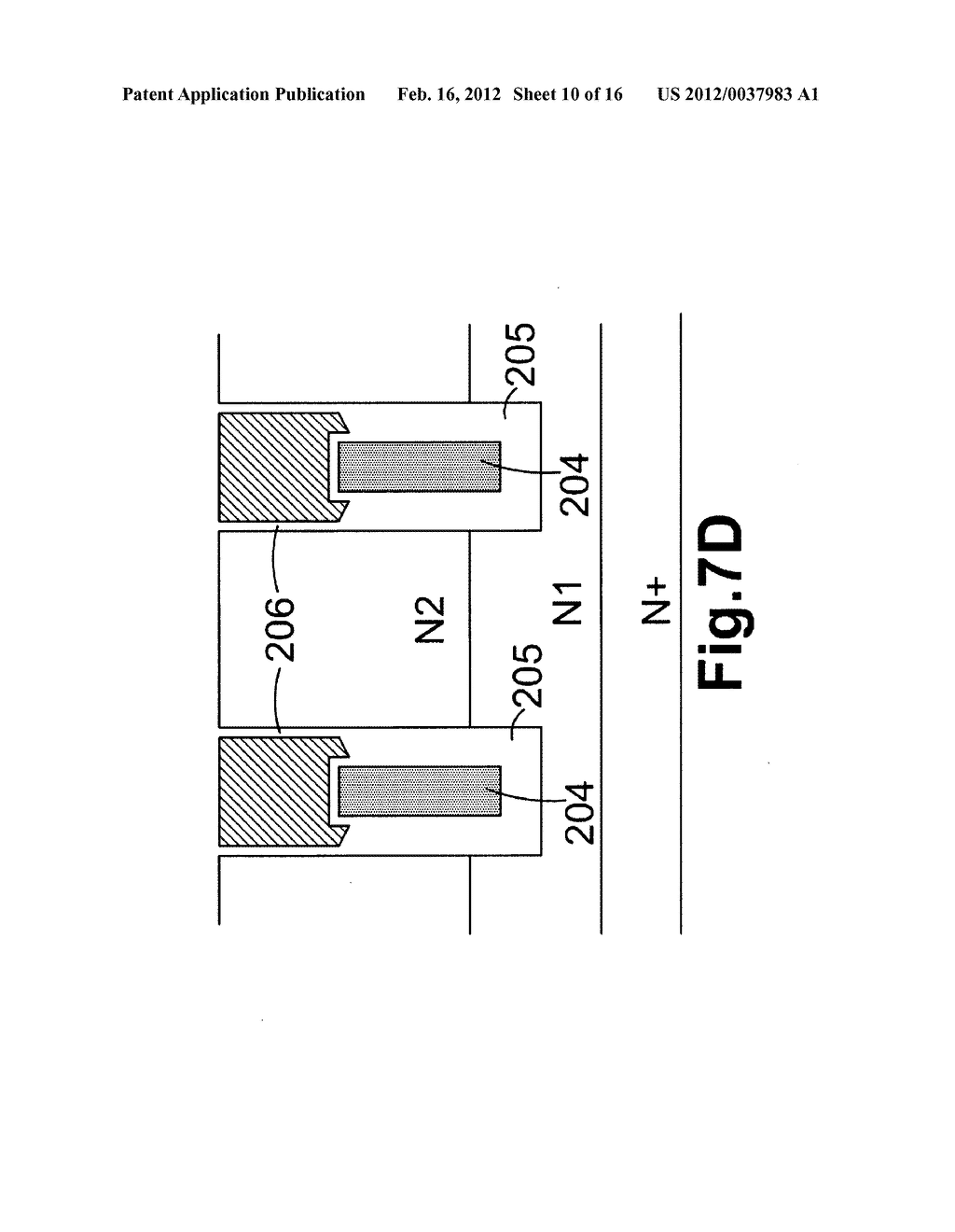 Trench mosfet with integrated schottky rectifier in same cell - diagram, schematic, and image 11