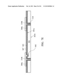 HEAT DISSIPATION STRUCTURE FOR ELECTRONIC DEVICE AND FABRICATION METHOD     THEREOF diagram and image