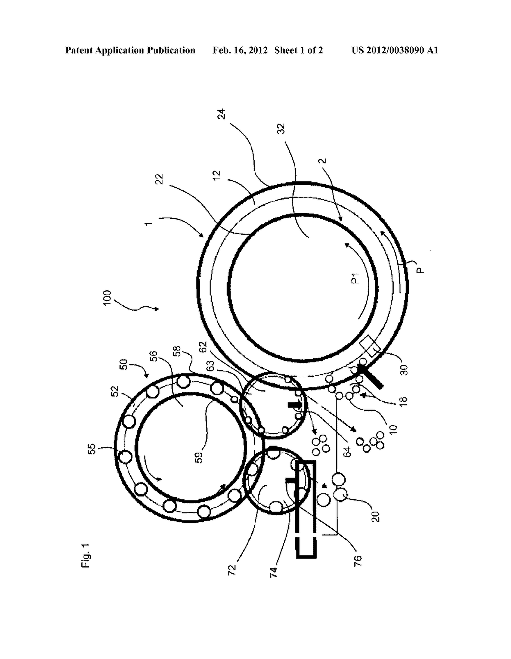 Apparatus for the Heating of Plastics Material Pre-Forms with Sterile Room - diagram, schematic, and image 02