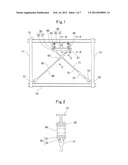 VIBRATION CONTROL DEVICE FOR BEAM-AND-COLUMN FRAME diagram and image