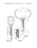 Mechanical device for securing and pulling people in peril to safety diagram and image