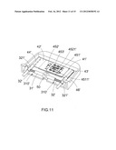 Car seat head rest with built-in screen diagram and image