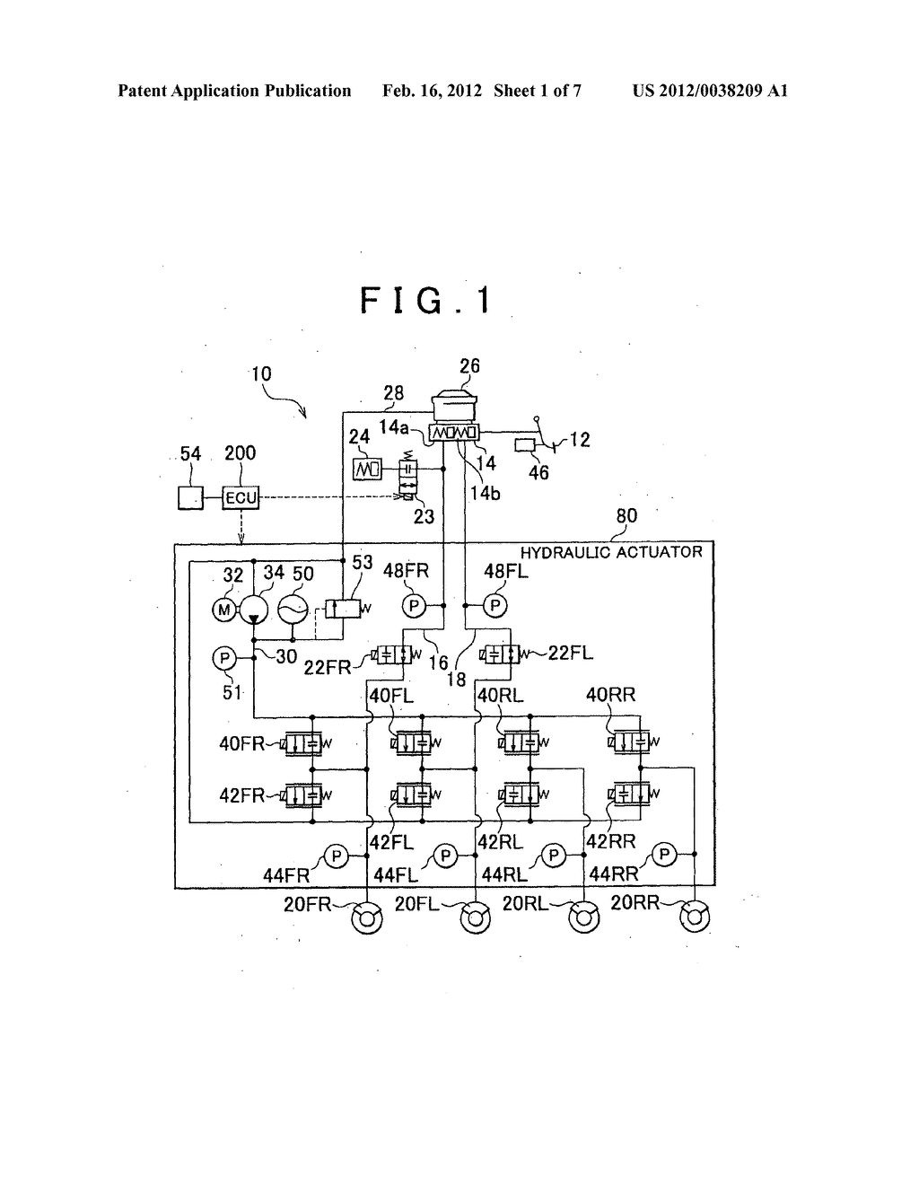 BRAKE CONTROL SYSTEM AND BRAKE CONTROL METHOD - diagram, schematic, and image 02