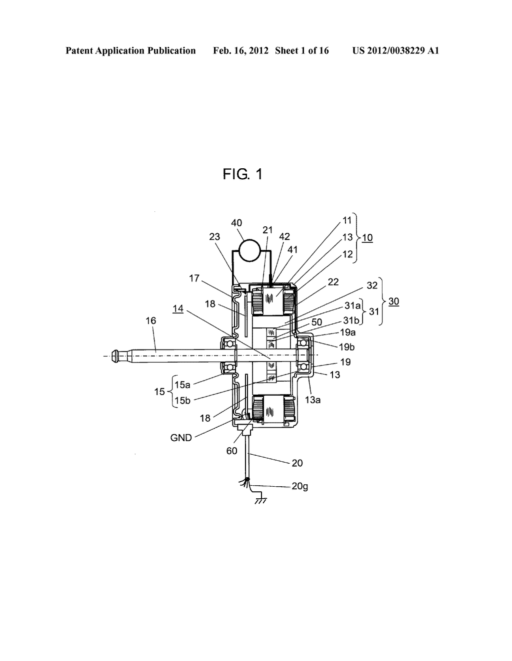 MOTOR AND ELECTRICAL EQUIPMENT EQUIPPED WITH SAME - diagram, schematic, and image 02