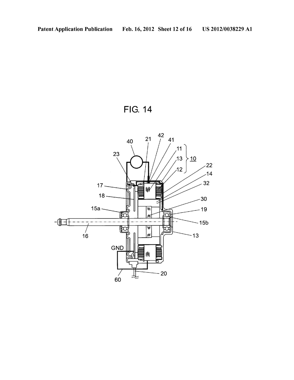 MOTOR AND ELECTRICAL EQUIPMENT EQUIPPED WITH SAME - diagram, schematic, and image 13