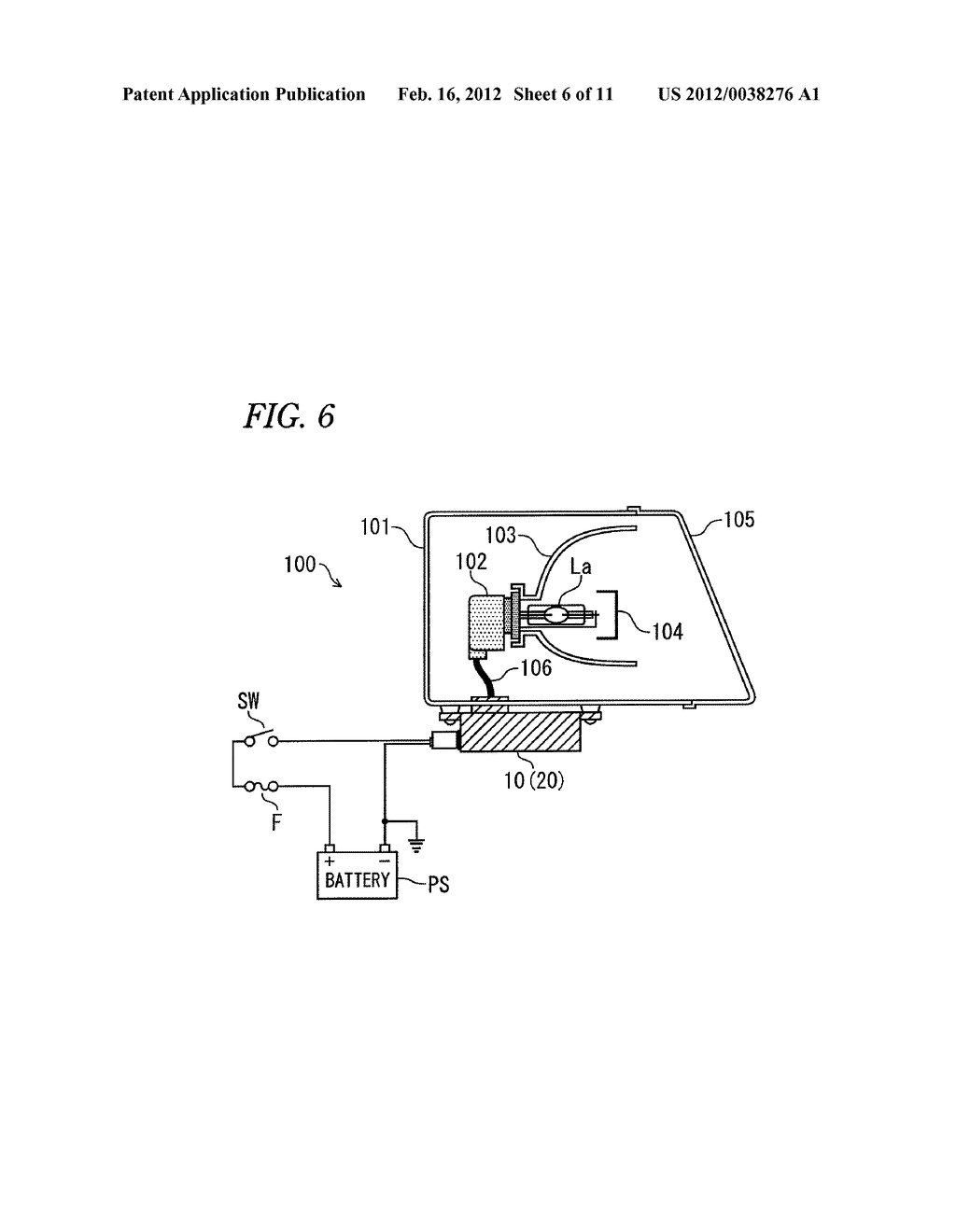 DISCHARGE LAMP BALLAST, LIGHTING UNIT, AND VEHICLE - diagram, schematic, and image 07