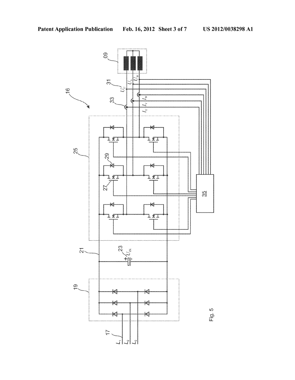 Apparatus And Method For Rotating-Sensorless Identification Of Equivalent     Circuit Parameters Of An AC Synchronous Motor - diagram, schematic, and image 04