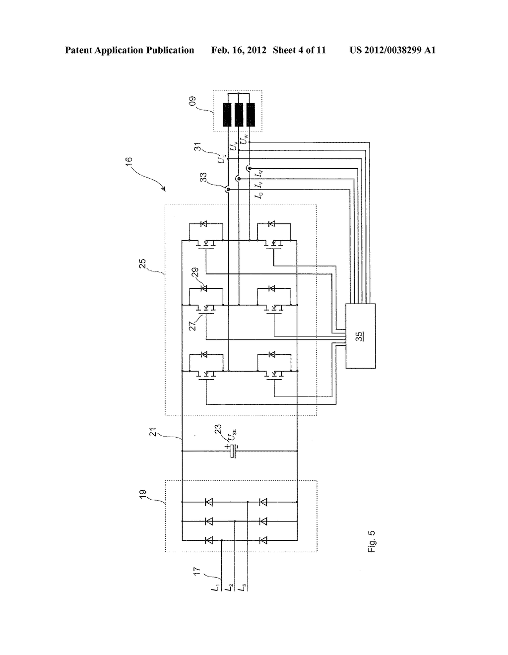 Apparatus And Method For Rotating-Sensor-less Identification Of     Magneto-Mechanical Parameters Of An AC Synchronous Motor - diagram, schematic, and image 05