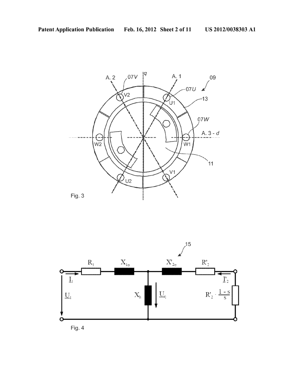 Apparatus And Method For Sensorless Identification Of Rotating Electrical     Equivalent Circuit Parameters Of A Three-Phase Asynchronous Motor - diagram, schematic, and image 03