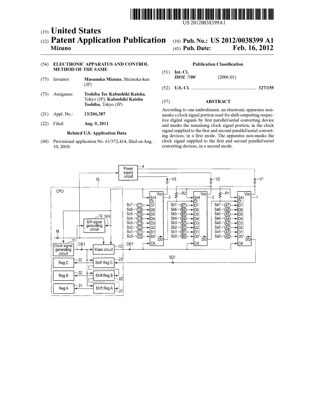 ELECTRONIC APPARATUS AND CONTROL METHOD OF THE SAME - diagram, schematic, and image 01