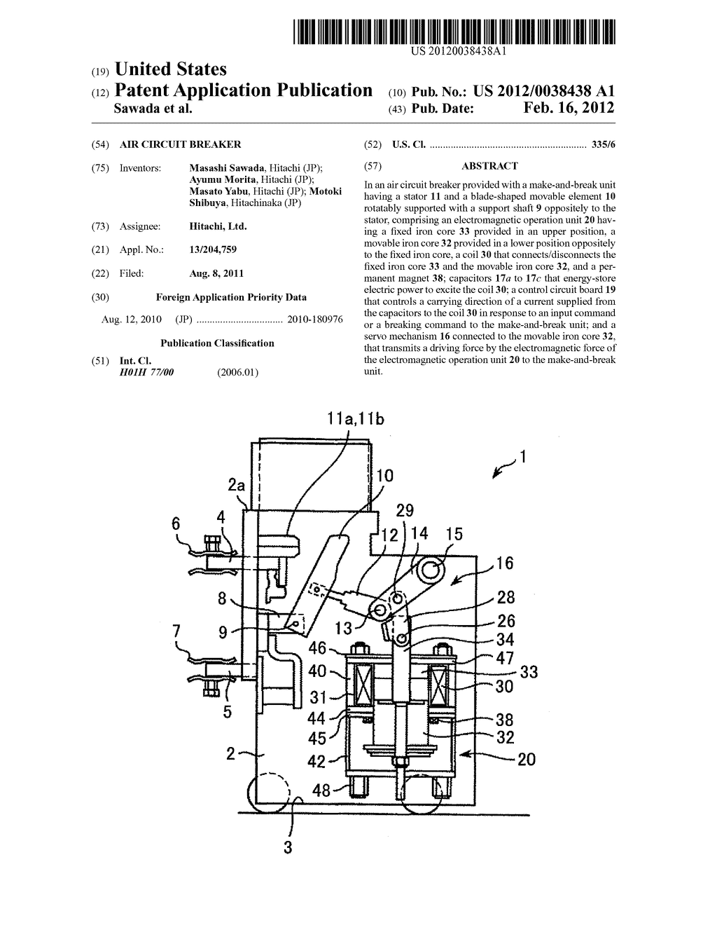 AIR CIRCUIT BREAKER - diagram, schematic, and image 01