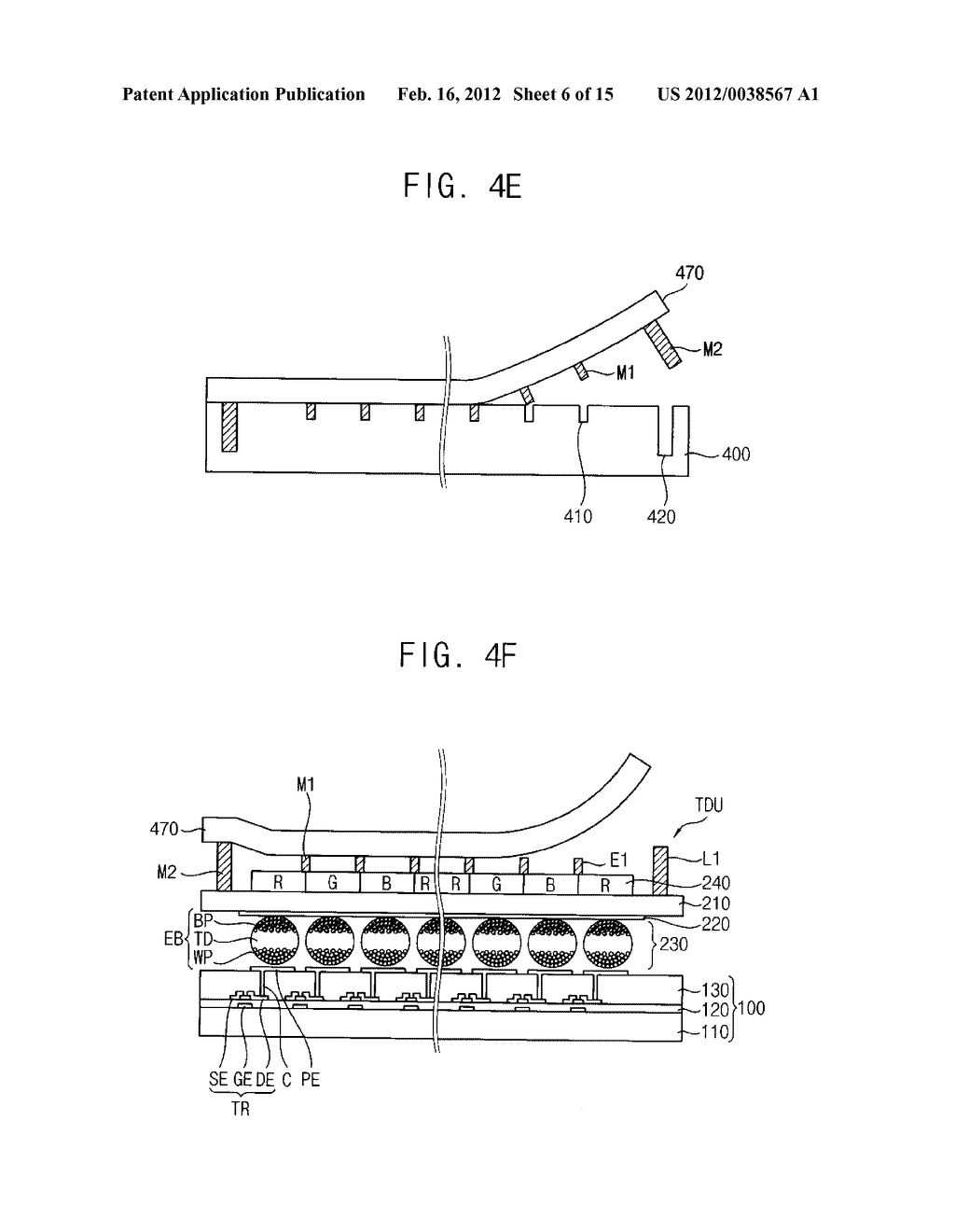 TOUCH DISPLAY PANEL AND METHOD OF MANUFACTURING THE SAME - diagram, schematic, and image 07