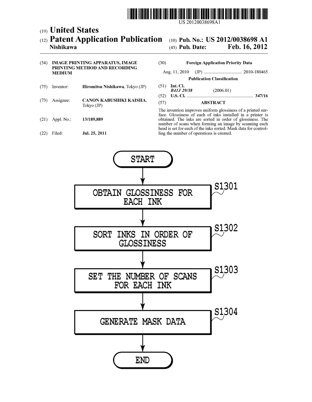 IMAGE PRINTING APPARATUS, IMAGE PRINTING METHOD AND RECORDING MEDIUM - diagram, schematic, and image 01