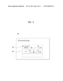 METHOD FOR PROCESSING IMAGES IN DISPLAY DEVICE OUTPUTTING 3-DIMENSIONAL     CONTENTS AND DISPLAY DEVICE USING THE SAME diagram and image