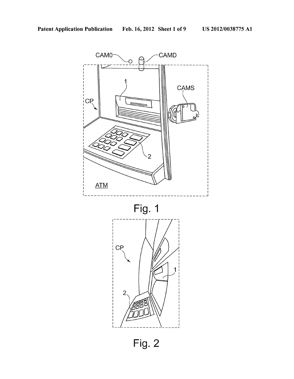 AUTOMATED TELLER MACHINE COMPRISING AT LEAST ONE CAMERA THAT PRODUCES     IMAGE DATA TO DETECT MANIPULATION ATTEMPTS - diagram, schematic, and image 02