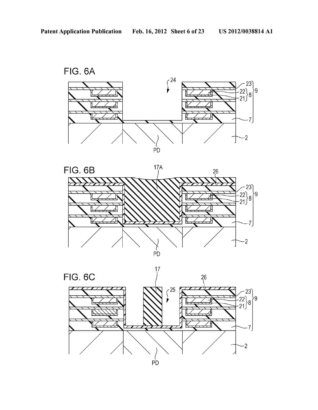 SOLID-STATE IMAGE SENSING DEVICE, METHOD OF MANUFACTURING THE SAME, AND     ELECTRONIC APPARATUS - diagram, schematic, and image 07