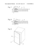 FLAT SCREEN AND HOUSEHOLD APPLIANCE EQUIPPED THEREWITH diagram and image